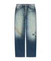 Dsquared2 Belt Loop Denim Trousers In Blue