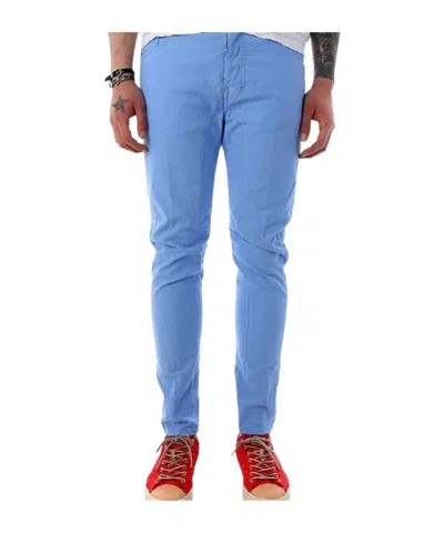 Dsquared2 Belt Loop Denim Trousers In Multi