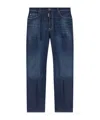 Dsquared2 Straight Leg Trousers With Belt Loops