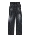 Dsquared2 Dsquared Black Stretch Denim Skater Jeans