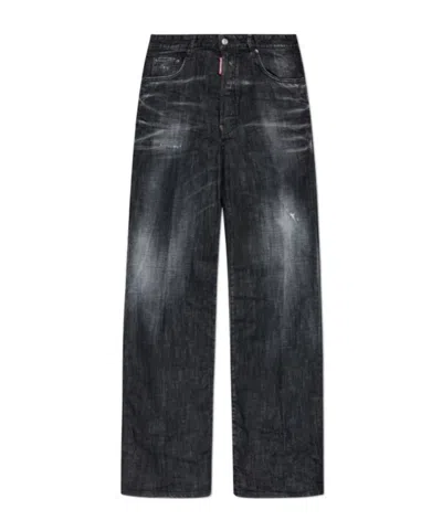 DSQUARED2 DSQUARED2 DISTRESSED LOOSE-FIT JEANS