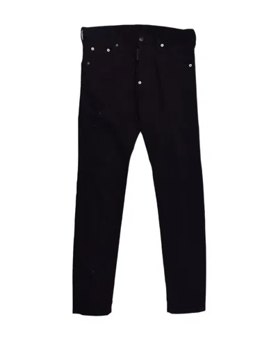 Dsquared2 Belt-loop Jeans In Black