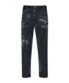 Dsquared2 Belt-loop Jeans In Black