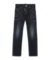 Dsquared2 Belt-loop Jeans In Black