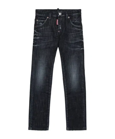Dsquared2 Belt-loop Jeans In Black