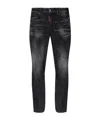 Dsquared2 Belt Loop Jeans In Black