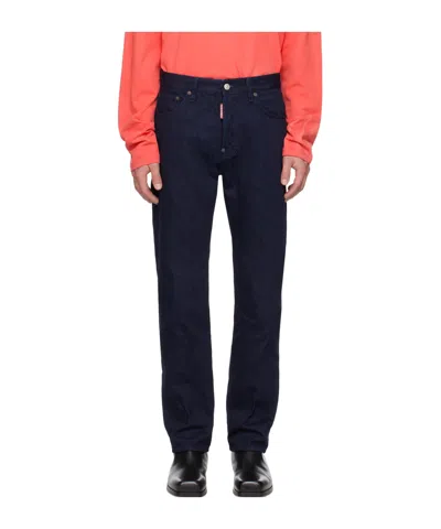 Dsquared2 Belt-loop Jeans In Black