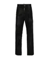 Dsquared2 Belt-loop Jeans In Black