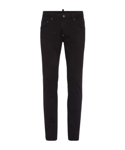 DSQUARED2 DSQUARED2 SKATER LOGO PATCH SKINNY JEANS
