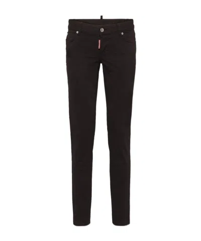 Dsquared2 Belt-loop Jeans In Black