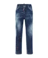 Dsquared2 Distressed Skinny Jeans In Blue