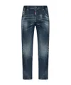 Dsquared2 Belt-loop Jeans In Blue