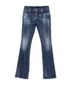 Dsquared2 Belt-loop Jeans In Blue