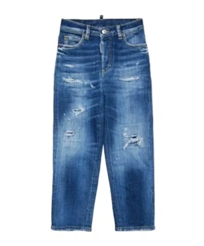 DSQUARED2 BELT-LOOP JEANS