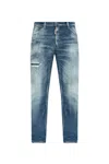 Dsquared2 Belt-loop Jeans In Blue