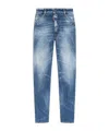 Dsquared2 Belt-loop Jeans In Blue