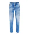 Dsquared2 Belt-loop Jeans In Blue