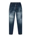 Dsquared2 Belt-loop Jeans In Blue