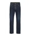 Dsquared2 Belt Loop Jeans In Blue