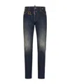 Dsquared2 Belt Loop Jeans In Blue