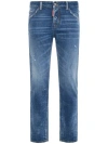 Dsquared2 Belt-loop Jeans In Blue