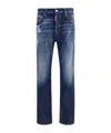 Dsquared2 Belt Loop Jeans In Blue