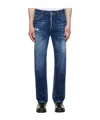 Dsquared2 Belt Loop Jeans In Blue