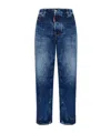 Dsquared2 Belt Loop Jeans In Blue