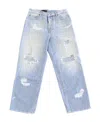 Dsquared2 Belt-loop Jeans In Blue