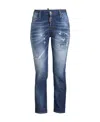 Dsquared2 Belt-loop Jeans In Blue