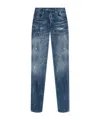 Dsquared2 Belt-loop Jeans In Blue