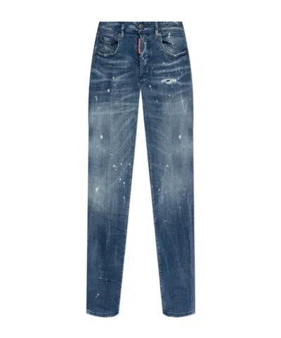 DSQUARED2 DSQUARED2 PAINT SPLATTER DISTRESSED JEANS