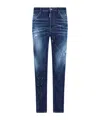 Dsquared2 Belt-loop Jeans In Blue