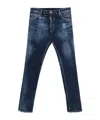 Dsquared2 Belt-loop Jeans In Blue
