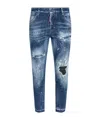 Dsquared2 Belt-loop Jeans In Blue