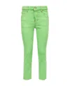 Dsquared2 Belt-loop Jeans In Green