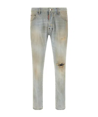 DSQUARED2 DSQUARED2 DISTRESSED TEDDY JEANS