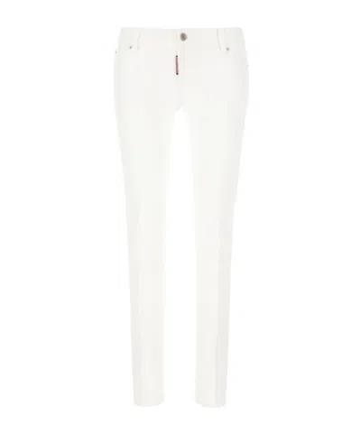 DSQUARED2 DSQUARED2 JENNIFER LOGO-PATCH SKINNY JEANS