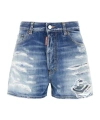 Dsquared2 Belt-loop Shorts In Blue