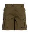 Dsquared2 Belt-loop Shorts In Green