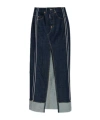 Dsquared2 Belt Loop Skirt In Blue