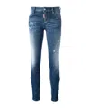 Dsquared2 Belt Loops Jeans In Blue