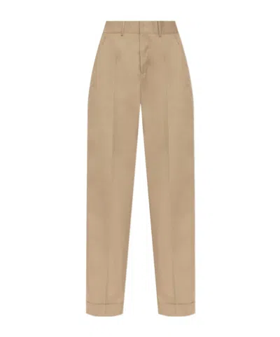 Dsquared2 Belt-loops Trousers In Brown