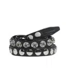 Dsquared2 Belt With Rivet Decoration In Black