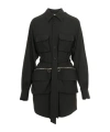 Dsquared2 Belted Cargo Dress In Black