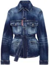 Dsquared2 Dsquared 9 To 5 Jean Shirt In Blue