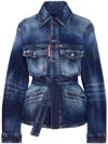 Dsquared2 Dsquared 9 To 5 Jean Shirt In Blue