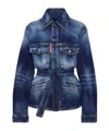 Dsquared2 Dsquared 9 To 5 Jean Shirt In Blue