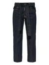 Dsquared2 Belted Jeans In Blue