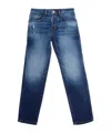 Dsquared2 Belt-loop Jeans In Blue